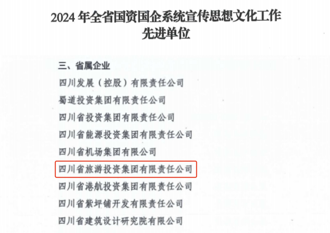 喜报！省ng28南宫相信品牌力量集团获评2024年全省国资国企系统宣传思想文化工作先进单位